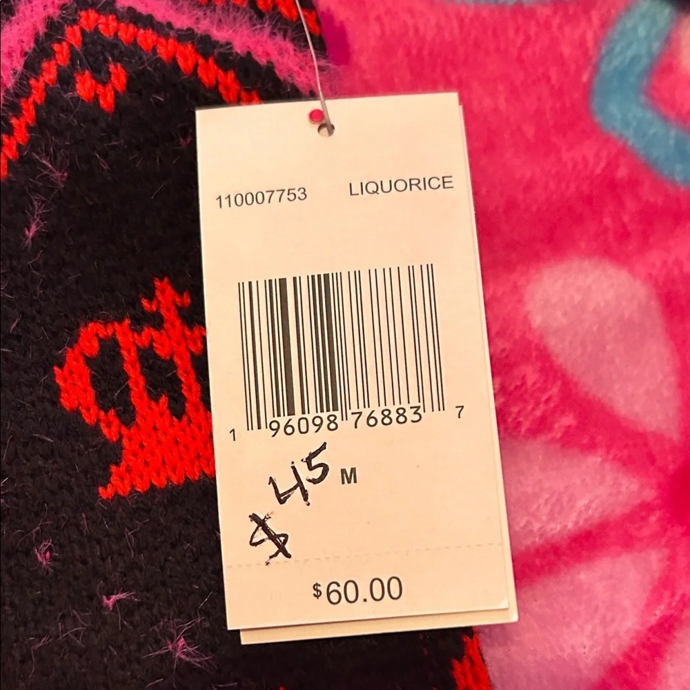 Juicy Couture Black and Red Crown Sweater - Picture 4 of 4